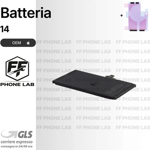 Batteria errore iphone 14 - batteria,