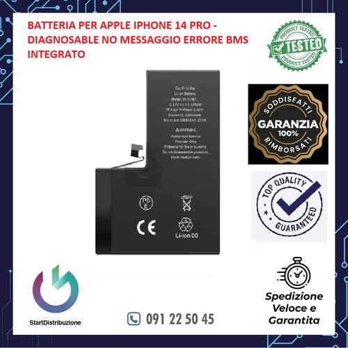 Batteria per apple - iphone, 14