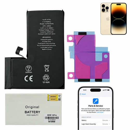 Batteria iphone pro a2866 - iphone,